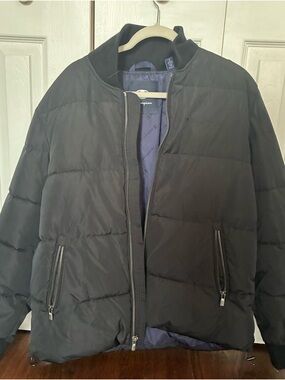 Champion Men's Black Quilted Puffer Jacket